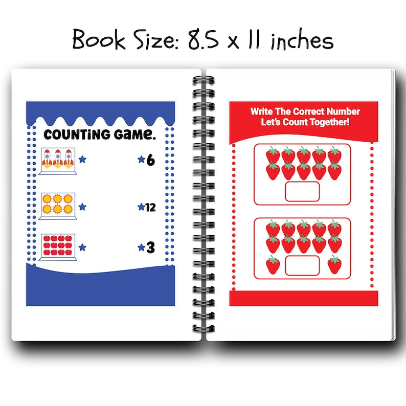 Math Activity Book for Kids