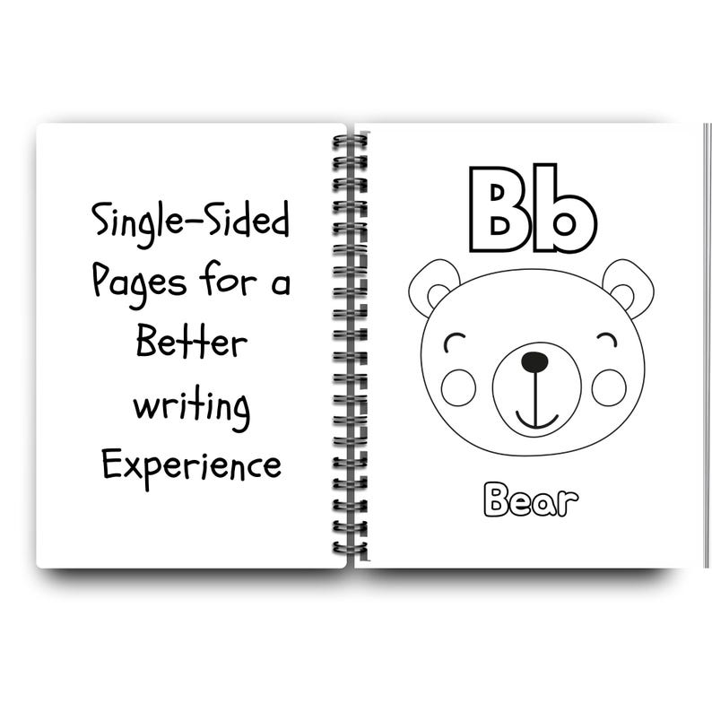 ABC Coloring Book for Kids - 80 Educational Spiral-Bound Pages
